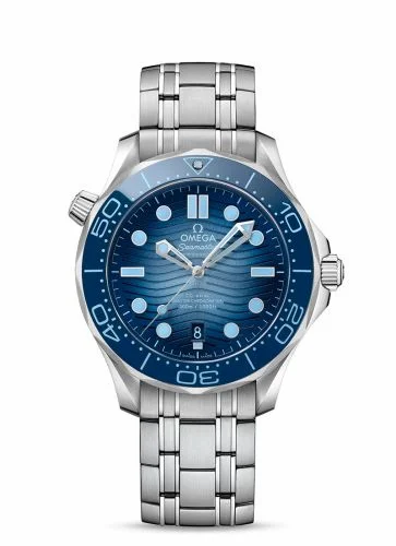 Omega Seamaster Diver 300M Master Co-Axial 42 Stainless Steel / Summer Blue / Bracelet 210.30.42.20.03.003 (21030422003003)